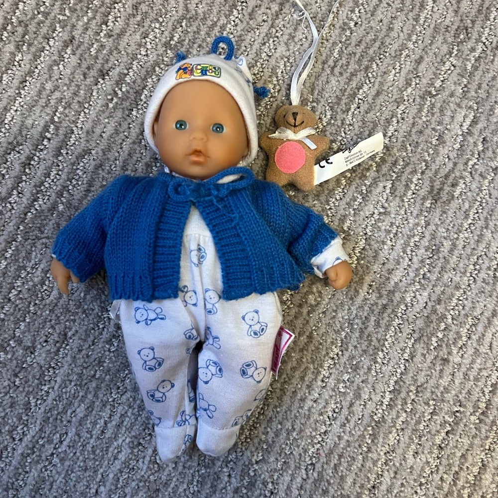 Chou Chou mini doll, good condition, ~ 7 inches tall